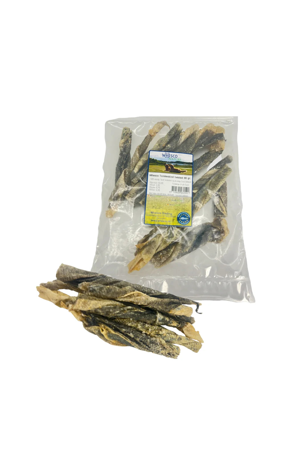 Whesco Torskeskind Twisted 80g