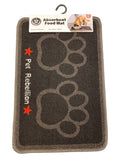 Dinner Mate Black – Absorberende fodermåtte 40x60 cm