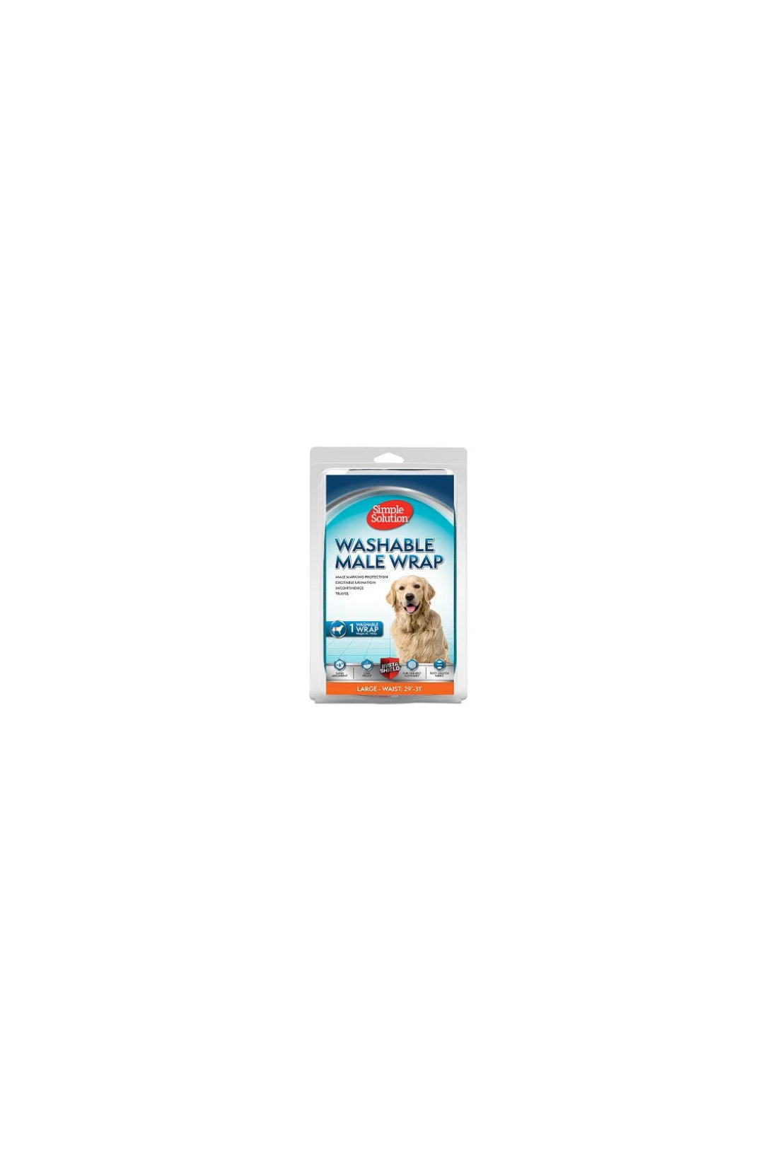 Simple Solutions Vaskbar Ble til Hanhunde
