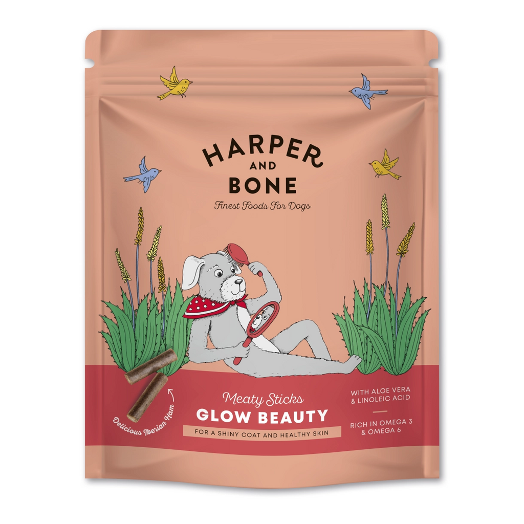 Harper & Bone Skin and Coat Meaty Sticks - 75 g