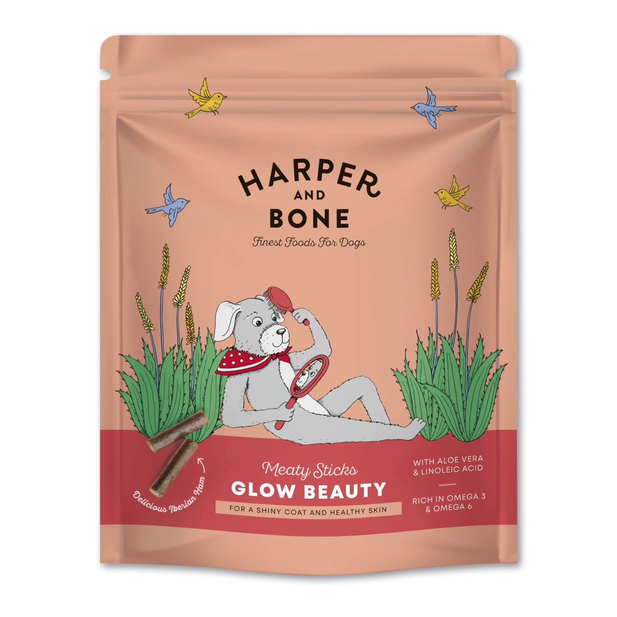 Harper & Bone Skin and Coat Meaty Sticks - 75 g