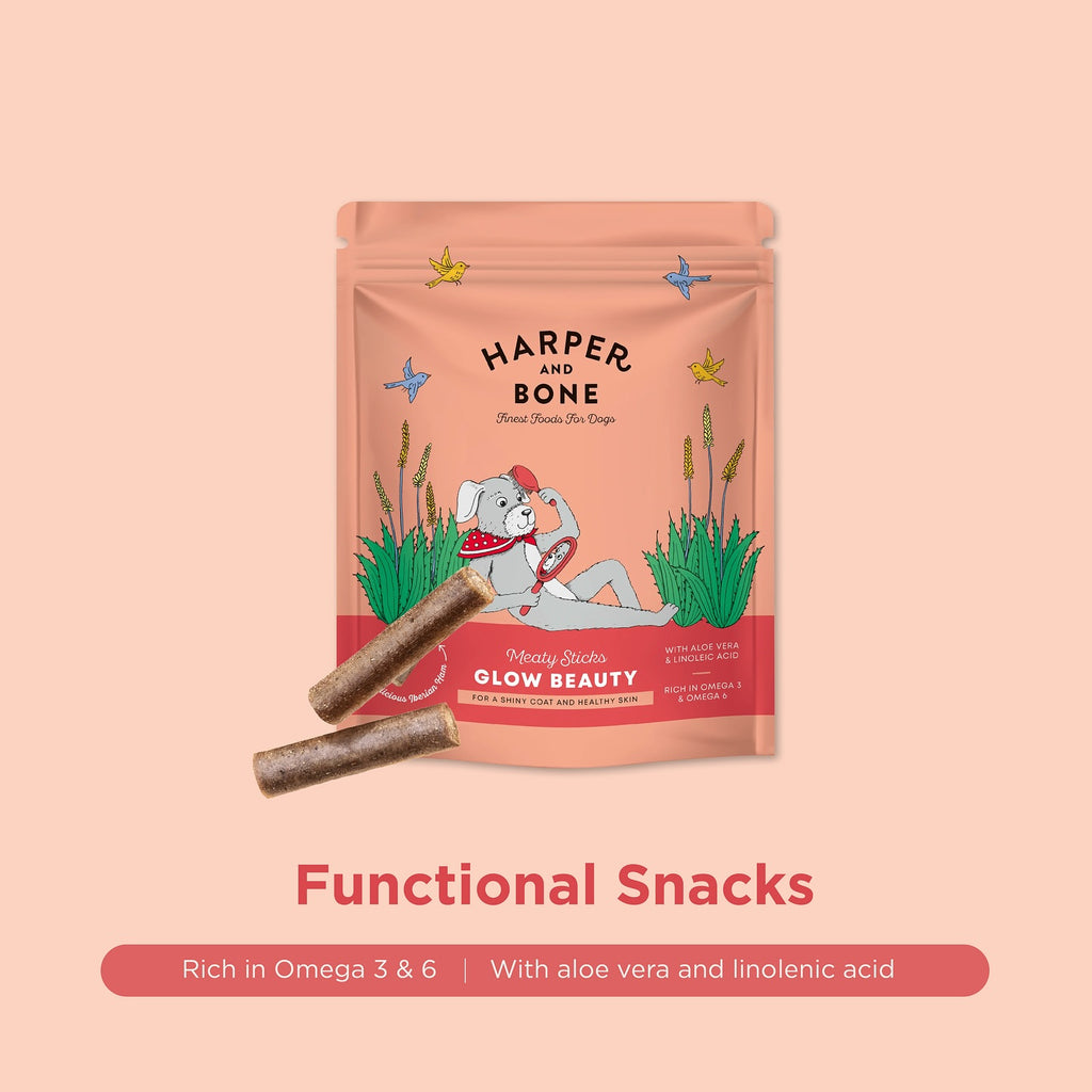 Harper & Bone Skin and Coat Meaty Sticks - 75 g