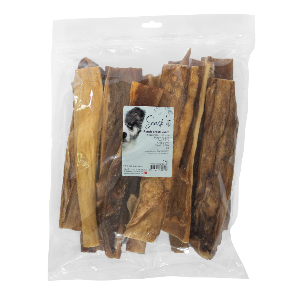 Snack'it Pandebrask 25cm 1kg (Okse) Pandebrask