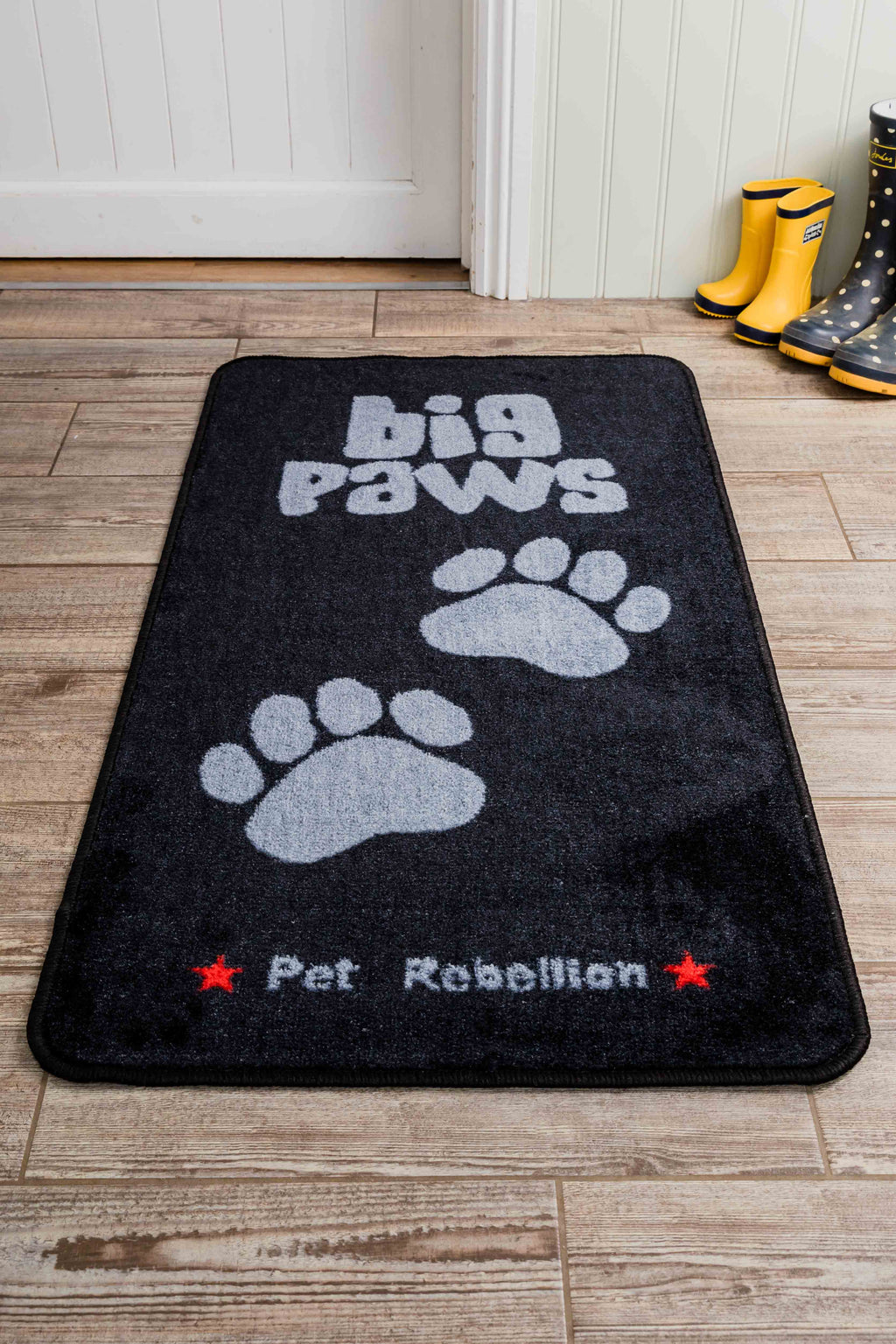 Stop Muddy Big Paw – Absorberende måtte 57x110 cm