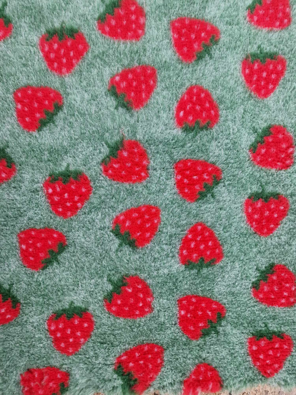 Vetbed 80x100cm - Jordbær