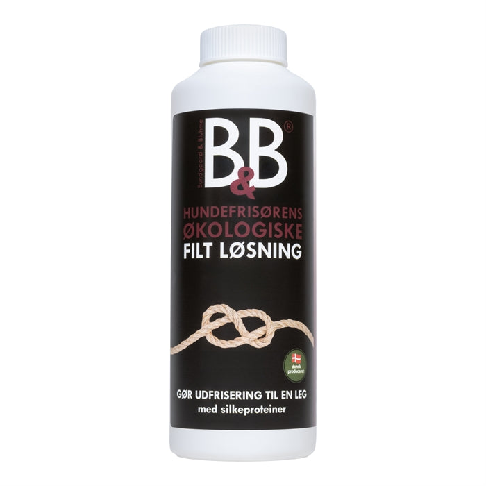 Hundefrisørens Økologiske Filt Løsning 120g