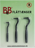 B&B Flåttænger sampak 3 stk