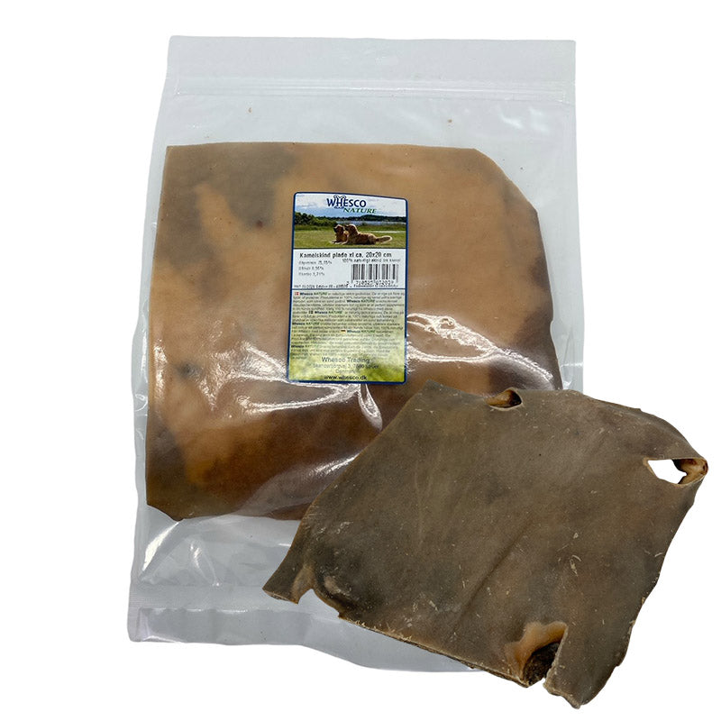 Kamelskindplade – allergivenlig tyggesnack til hunden