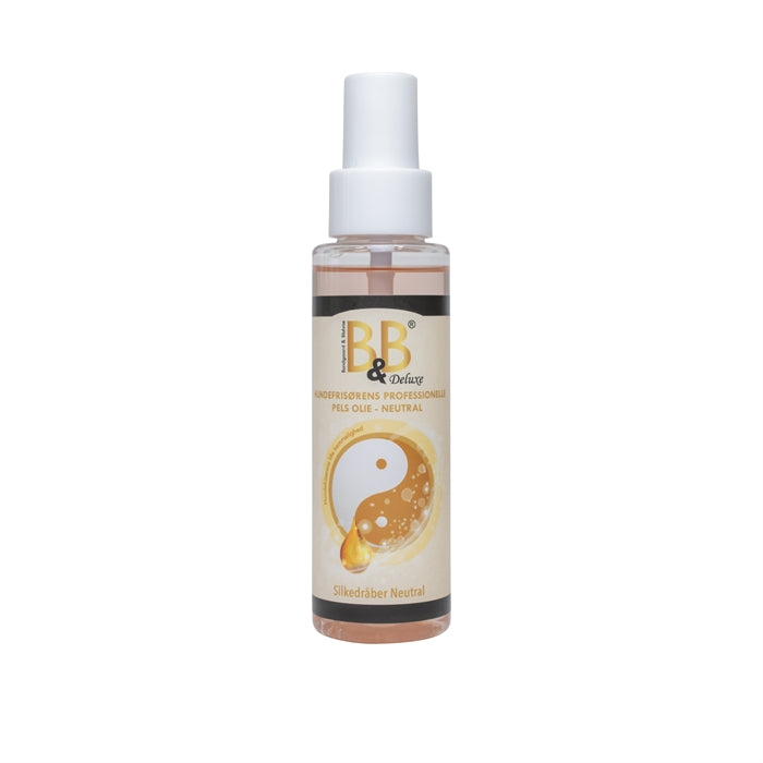 B&B DeLuxe Silkedråber – Professionel Pelsolie Neutral 100ml